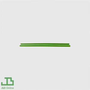 Green plastic chopstick 10.5" (10 pairs) NF000001-GR